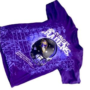 Purple Baltimore Ravens Reebok T-shirt